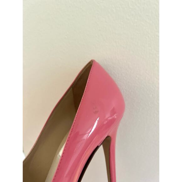 Valentino Garavani Bubblegum Pink Bow Platform Peep Toe Heels - Picture 6 of 16